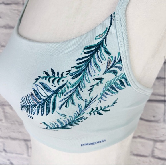 Patagonia Other - Patagonia Women's Teal Feather Sports Bra